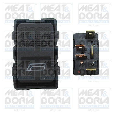 Switch, window regulator
